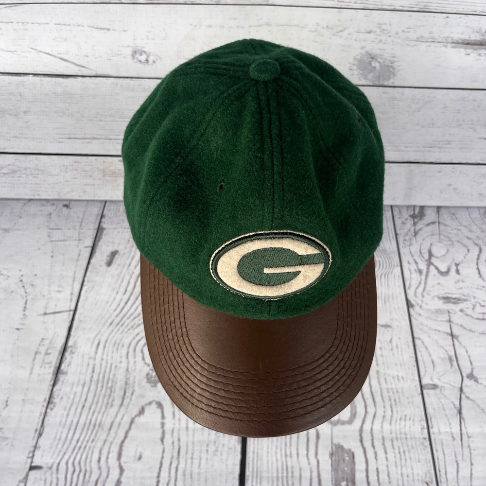 Reebok Green Bay Packers NFL Gridiron Classic Wool Blend Strapback Hat Green